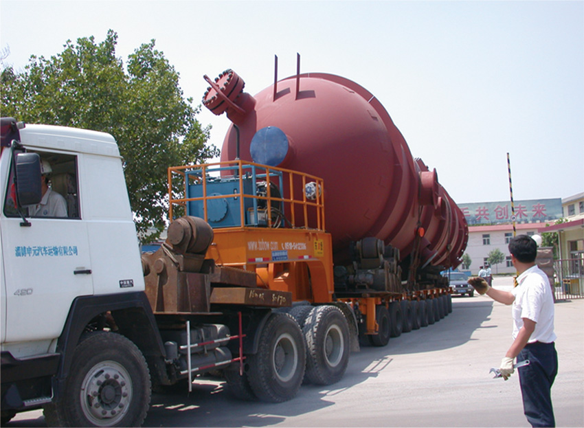 2005年3月齊魯石化第二化肥廠煤制氫2、3號變換爐